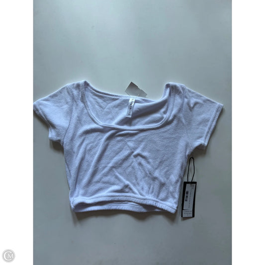 Blouse Short Sleeve By kimberly In White, Size: S