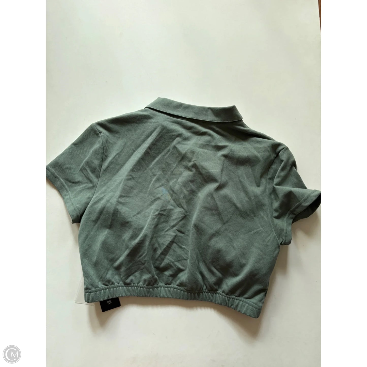 Blouse Short Sleeve By kimberly In Green, Size: L