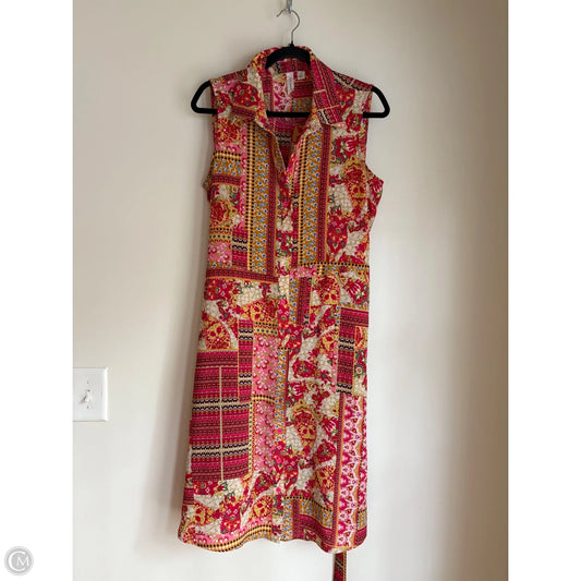 Dress Casual Midi By Tacera In Multi-colored, Size: 1x