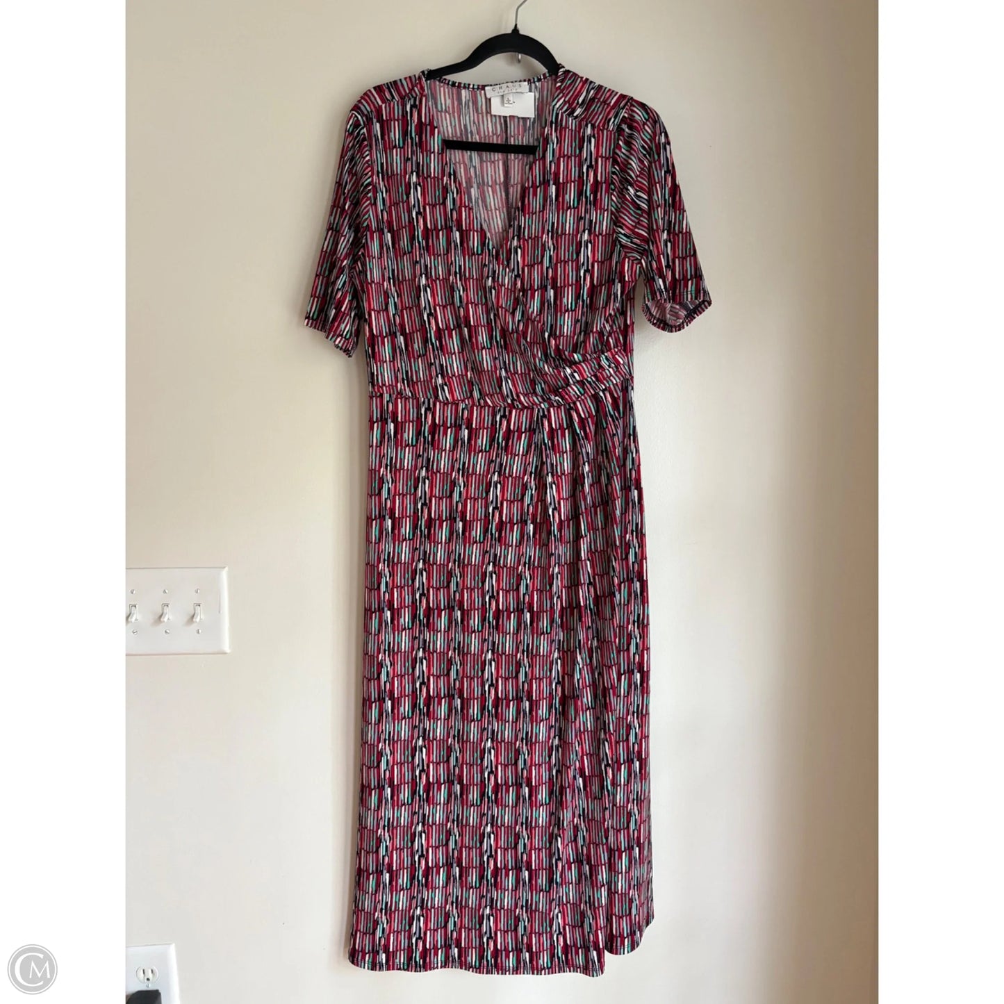 Dress Casual Midi By chaus In Multi-colored, Size: L