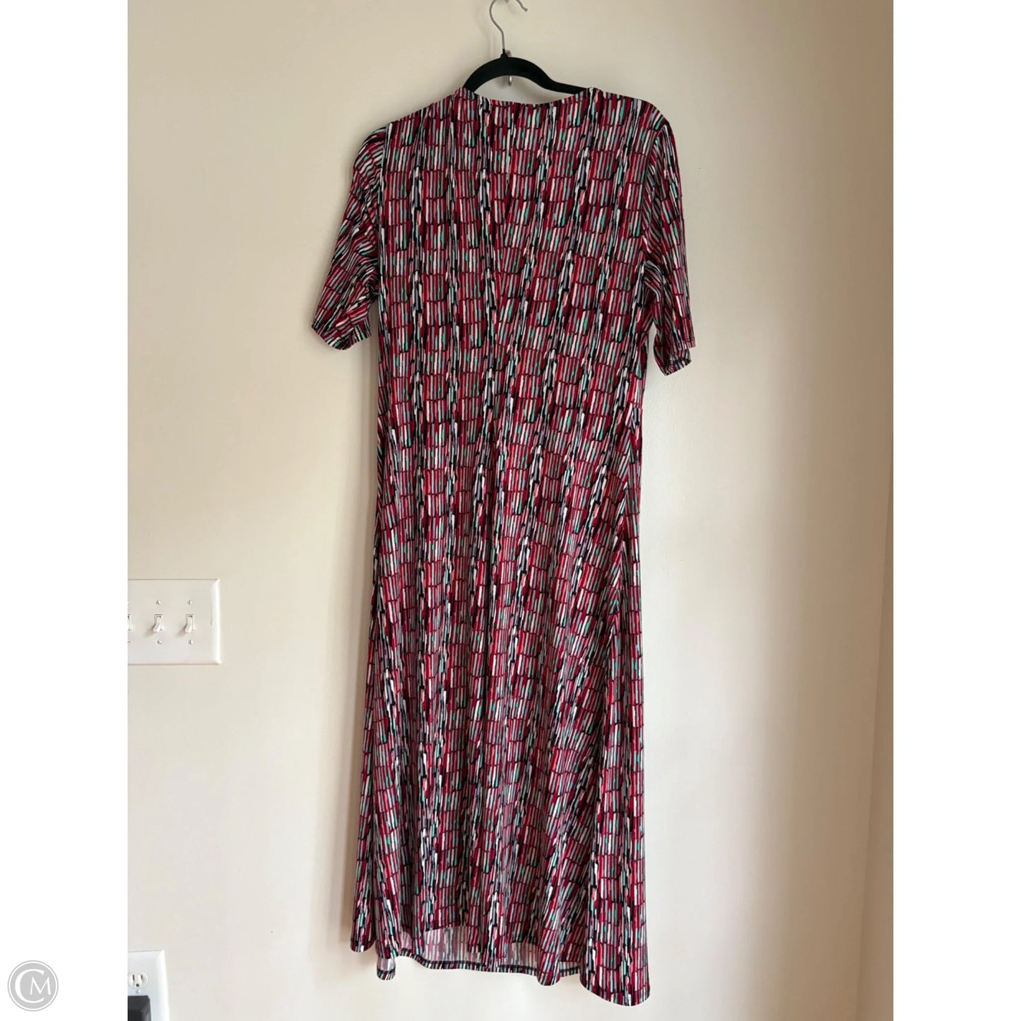 Dress Casual Midi By chaus In Multi-colored, Size: L
