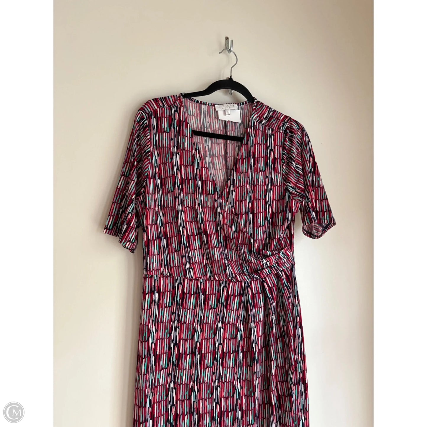 Dress Casual Midi By chaus In Multi-colored, Size: L