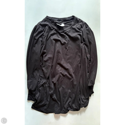 Blouse Long Sleeve By Lane Bryant In Black, Size: 14