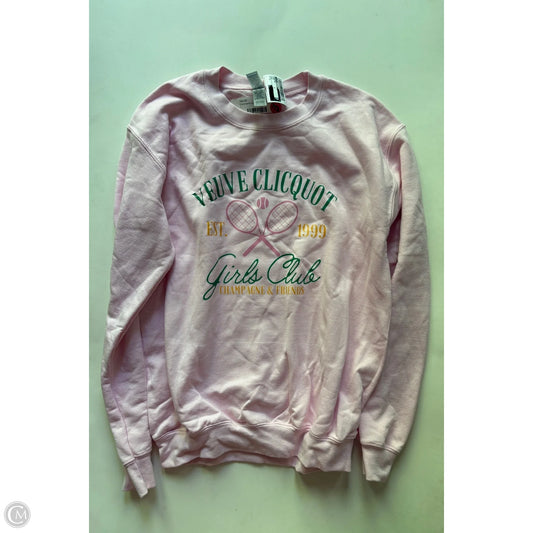 Sweater By Gildan In Pink, Size: S