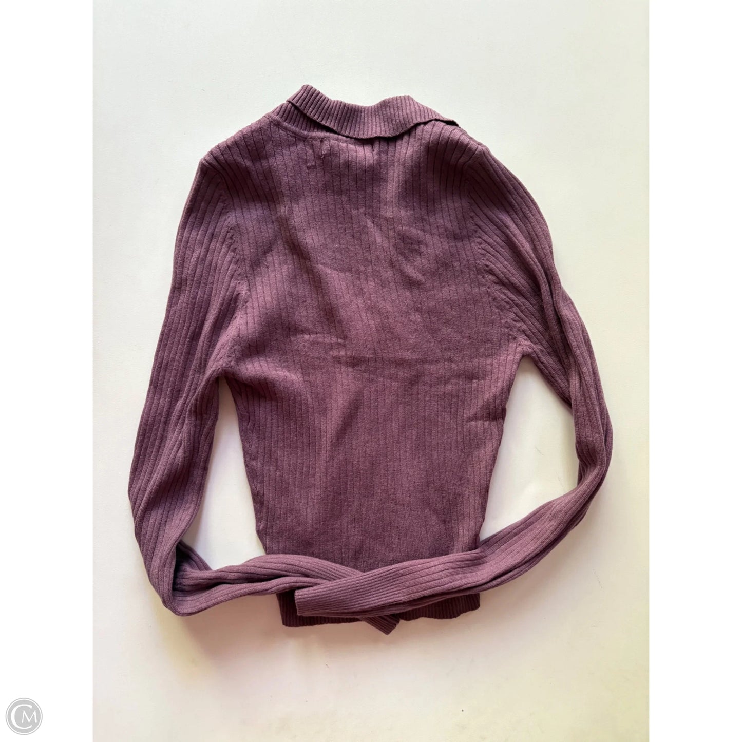 Blouse Long Sleeve By Love Tree In Purple, Size: S