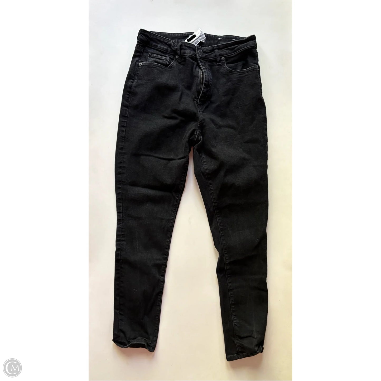 Jeans Skinny By Loft In Black, Size: 8