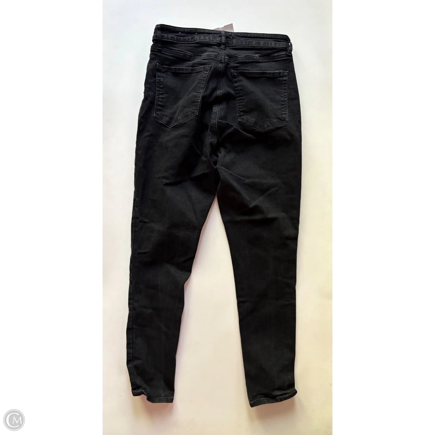 Jeans Skinny By Loft In Black, Size: 8
