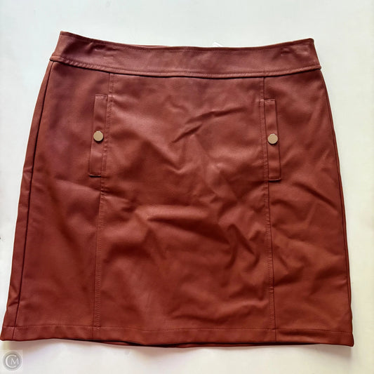 Skirt Mini & Short By Loft In Red, Size: 10