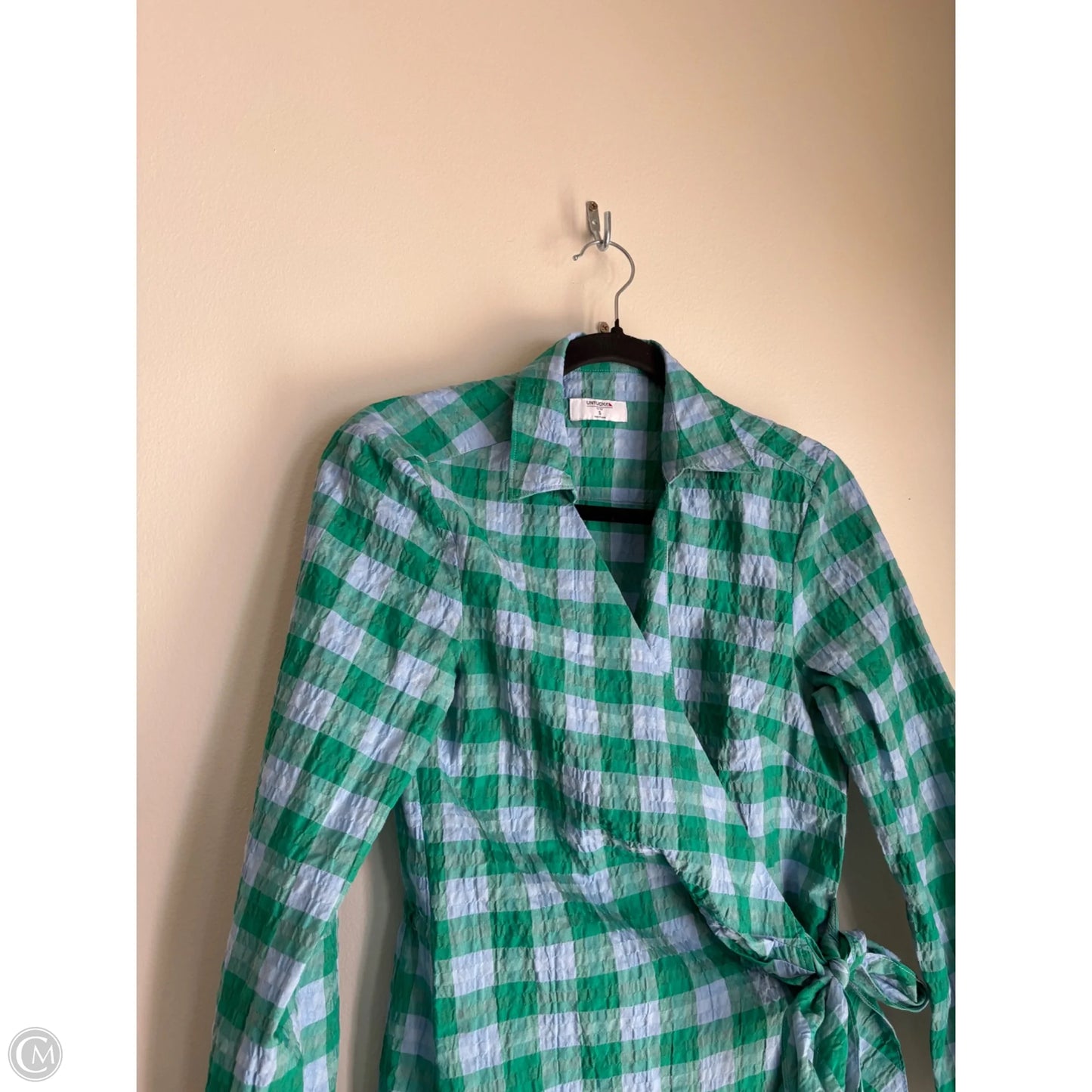 Dress Casual Midi By untuckit In Plaid Pattern, Size: S