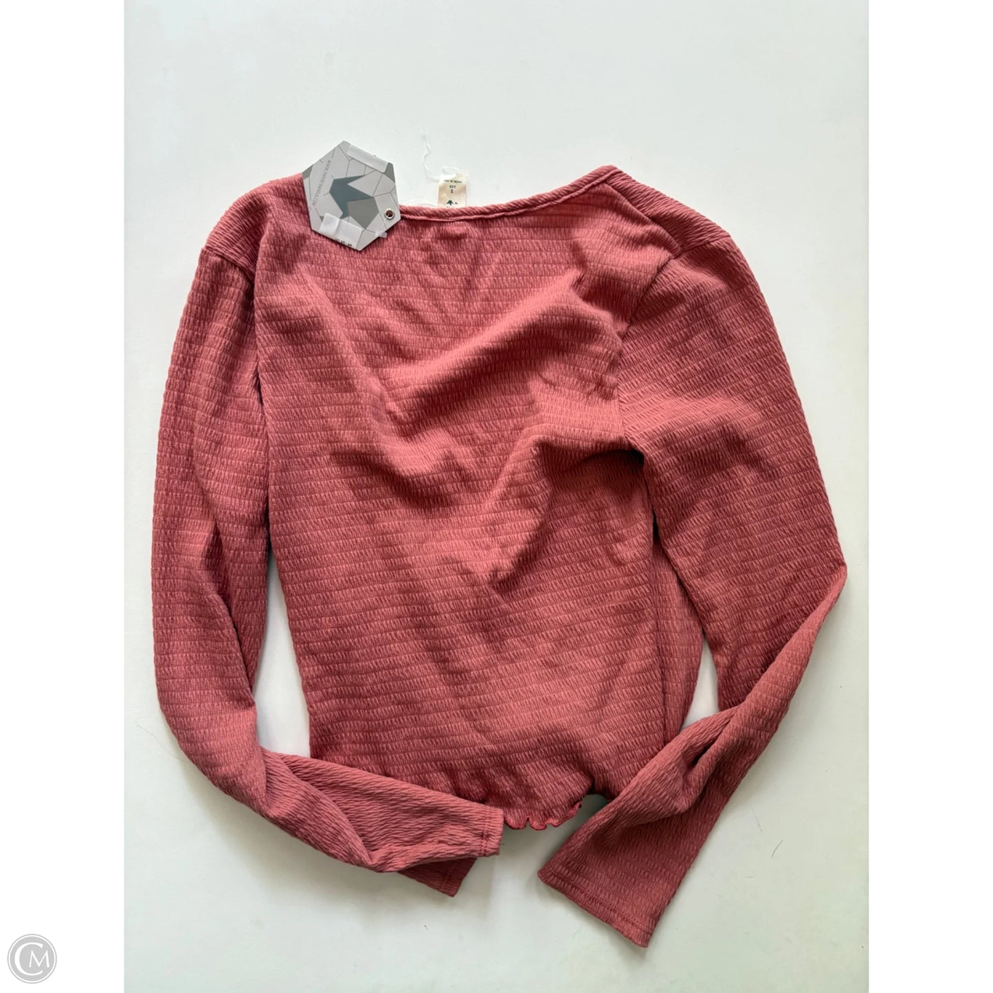Blouse Long Sleeve By lazy days In Pink, Size: S