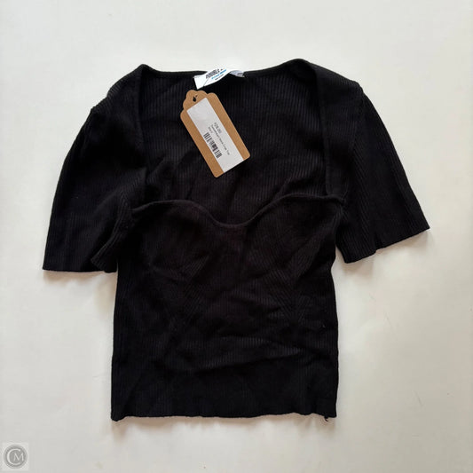 Blouse Short Sleeve By Double Zero In Black, Size: M