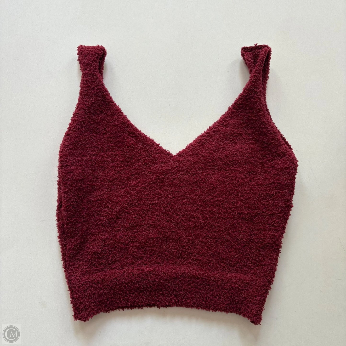 Tank Top By Cmc In Maroon, Size: S