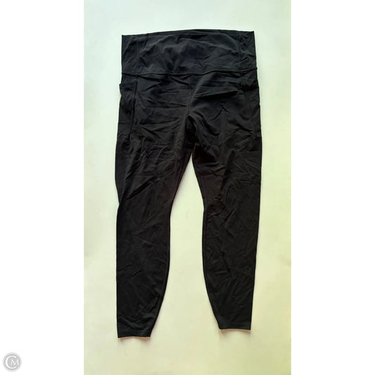Athletic Leggings By All In Motion In Black, Size: Xl