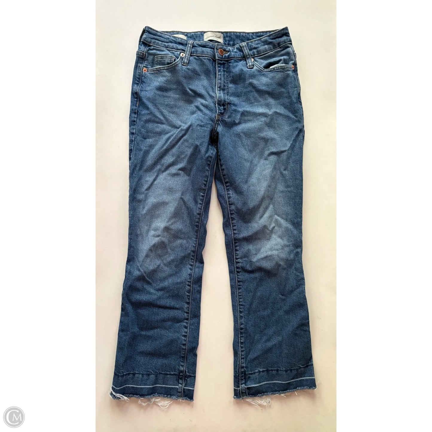Jeans Cropped By Universal Thread In Blue, Size: 4