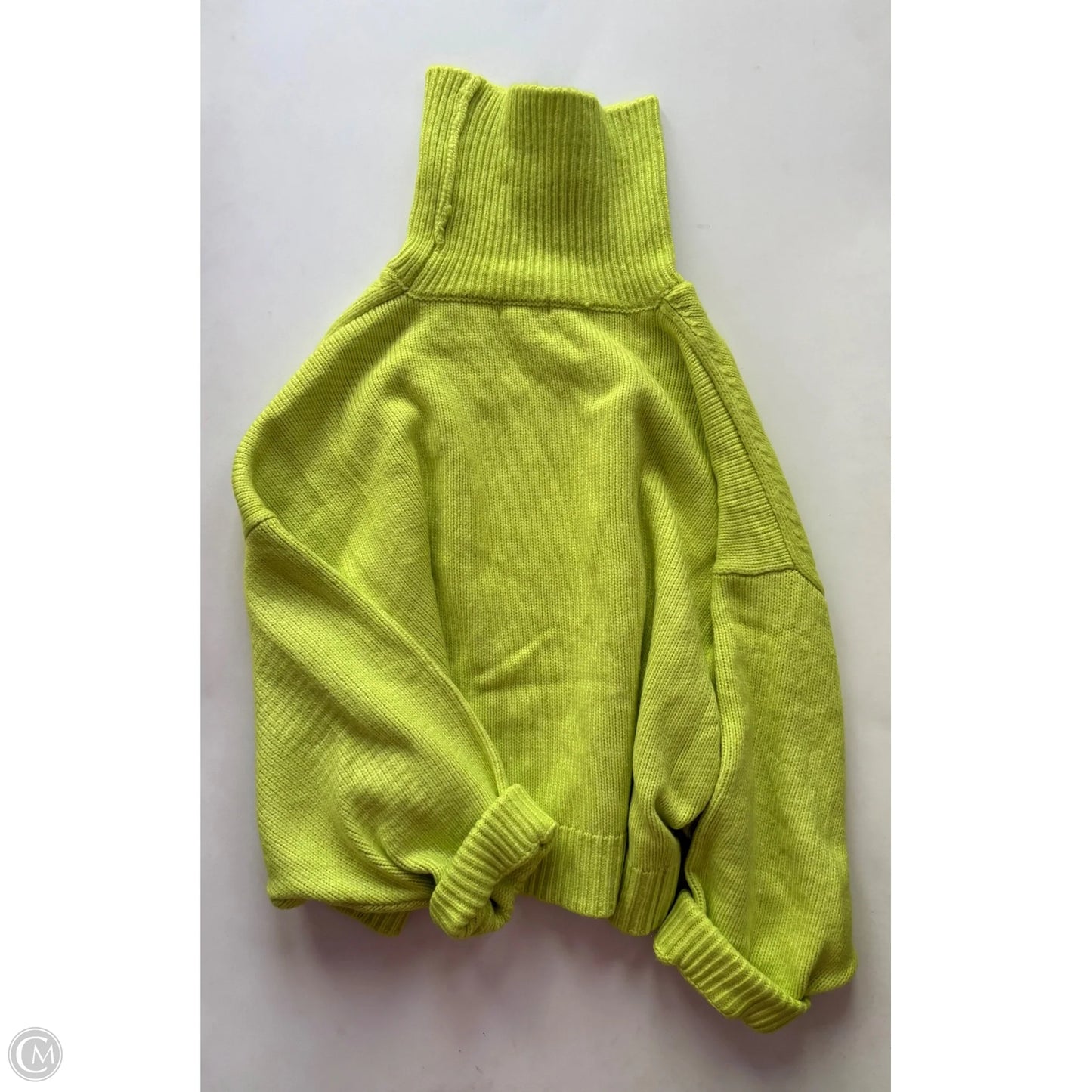 Sweater By Anthropologie In Yellow, Size: Xl