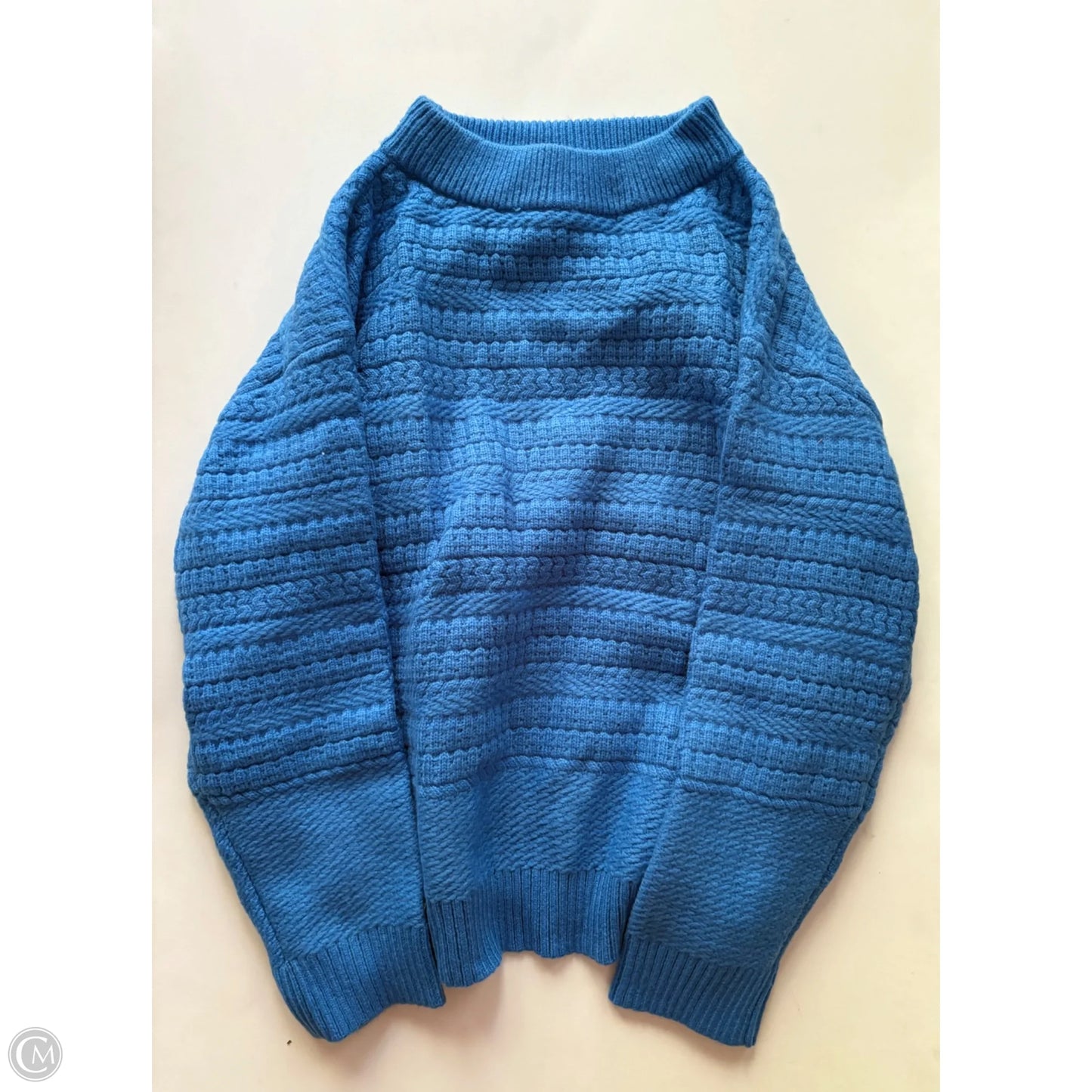 Sweater By Ann Taylor In Blue, Size: Xl