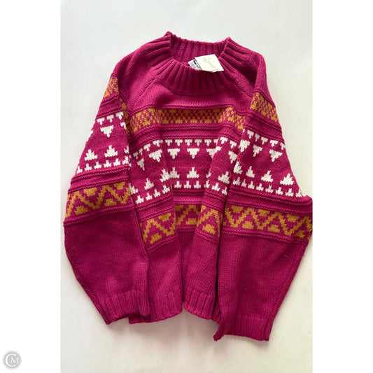 Sweater By Universal Thread In Pink, Size: 1x