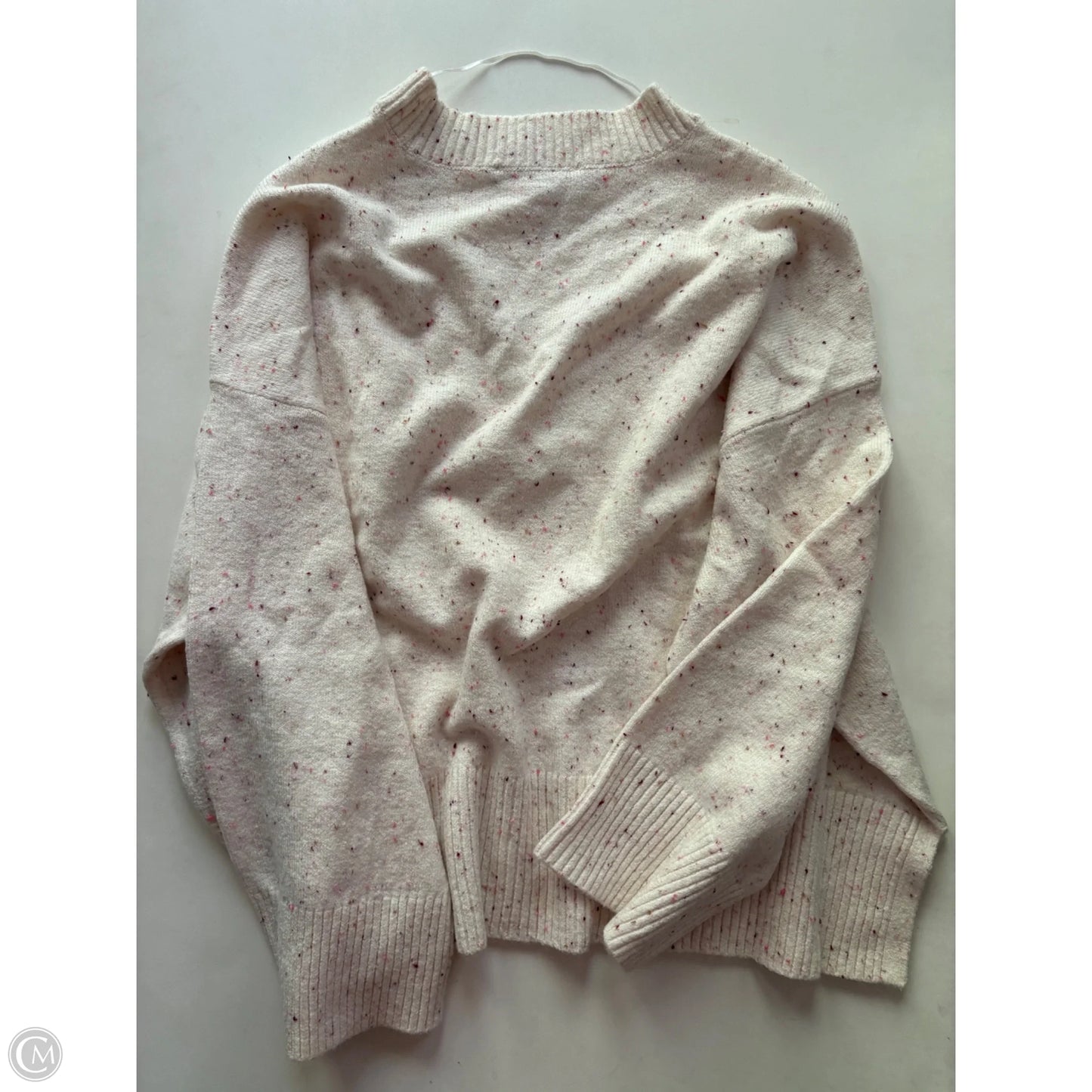 Sweater By Loft In Cream, Size: Xxl