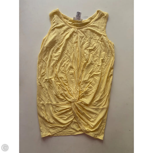 Blouse Sleeveless By elan + grace In Yellow, Size: Xs