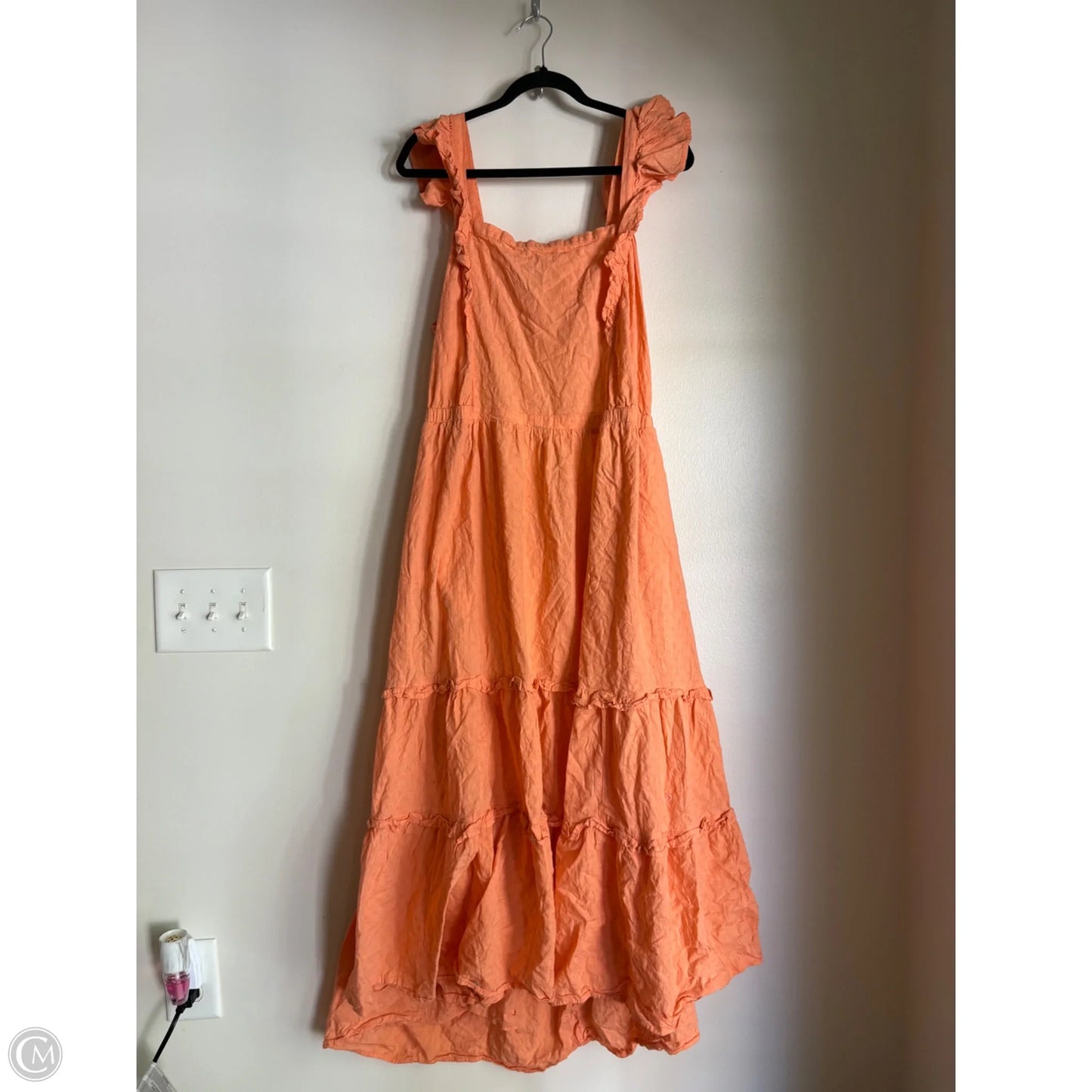 Dress Casual Midi By Universal Thread In Orange, Size: 2x