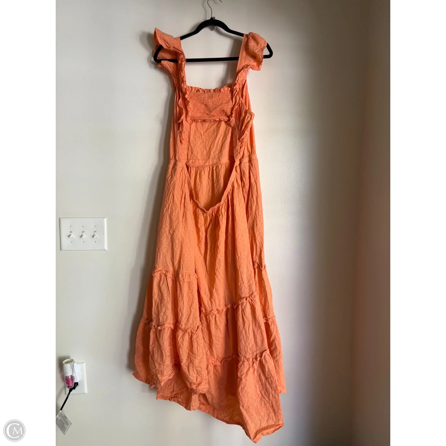 Dress Casual Midi By Universal Thread In Orange, Size: 2x
