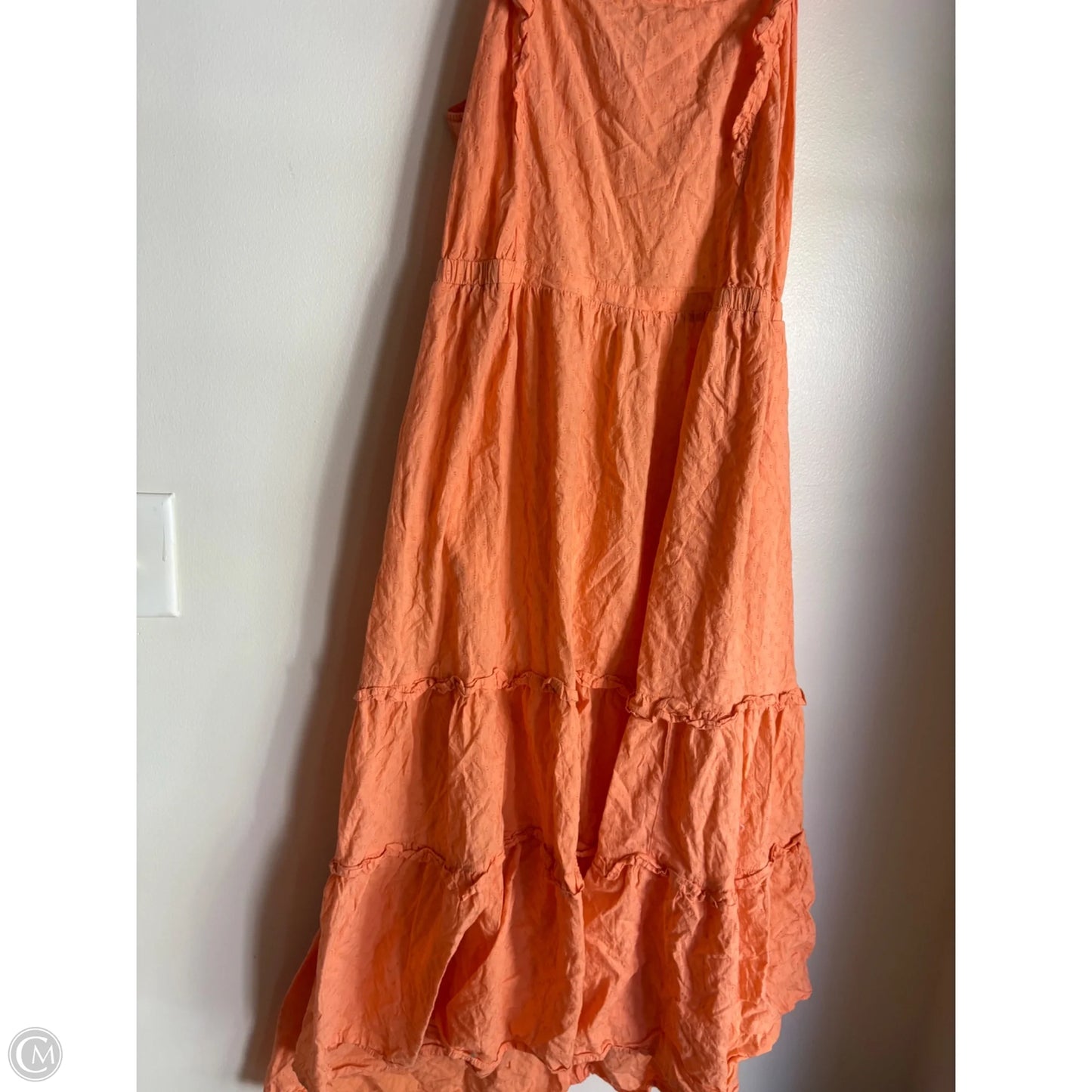 Dress Casual Midi By Universal Thread In Orange, Size: 2x