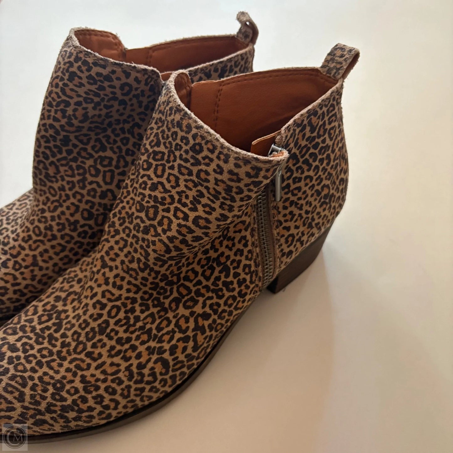 Shoes Heels Block By Lucky Brand In Leopard Print, Size: 8.5