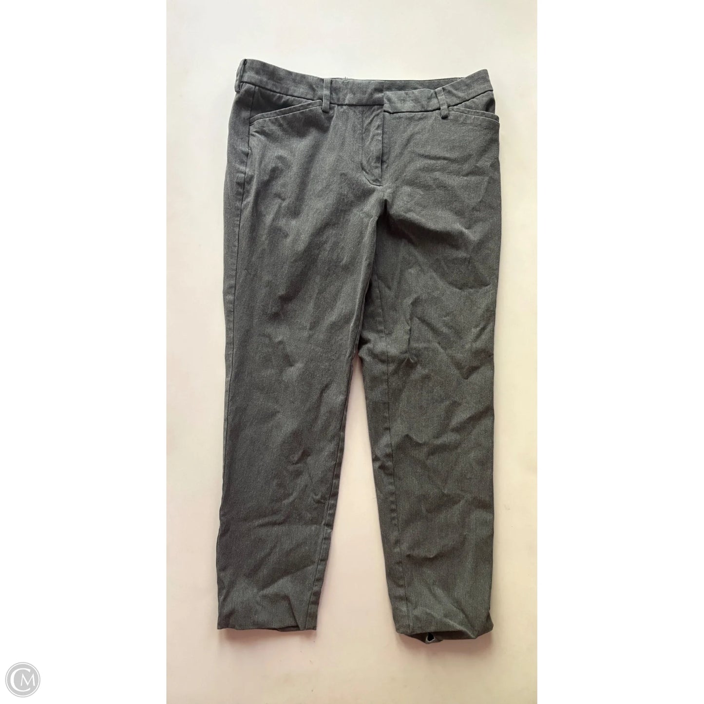 Pants Cropped By 41 Hawthorn In Grey, Size: 10