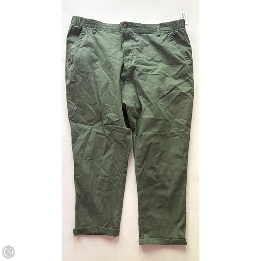 Pants Cropped By Old Gringo In Green, Size: Xxl