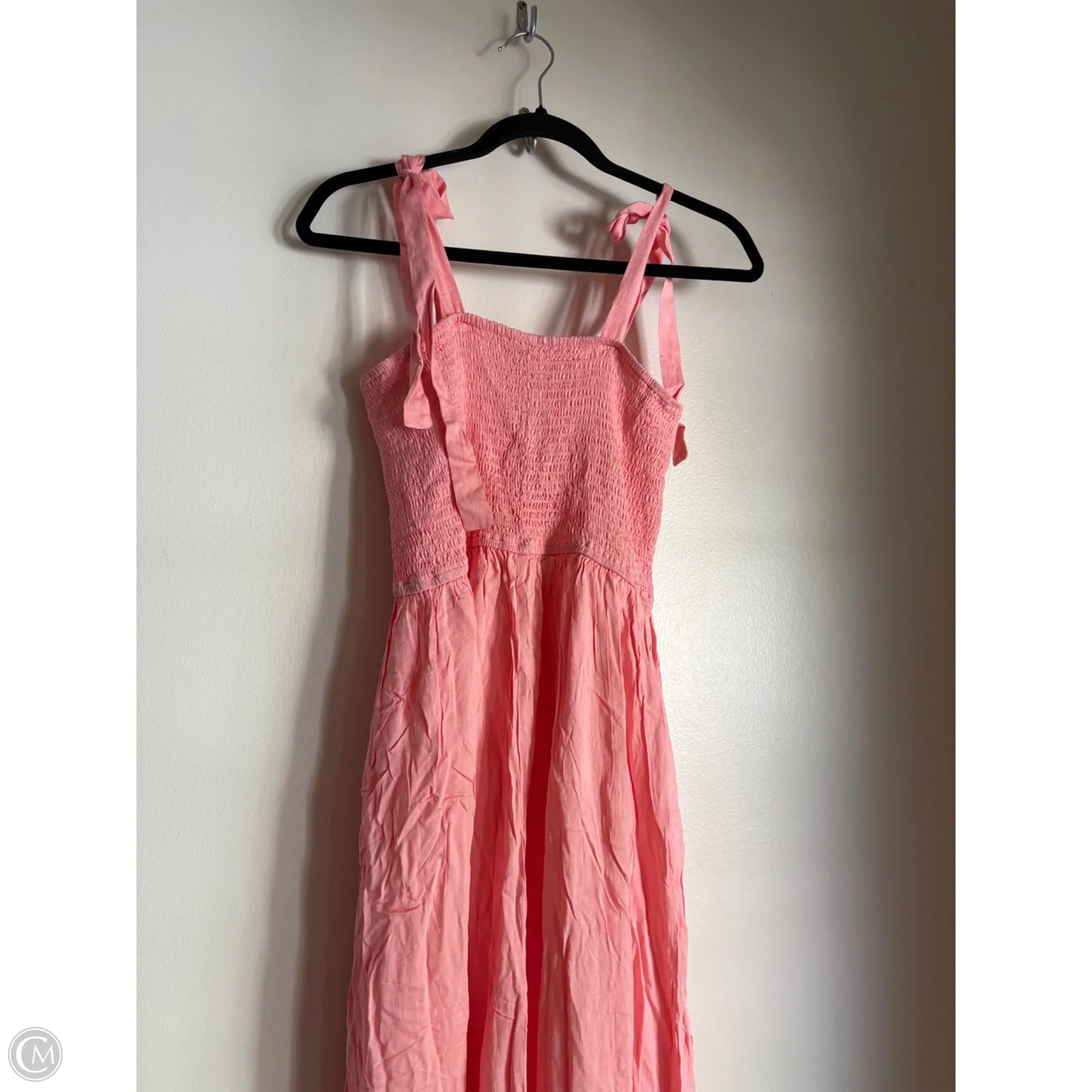 Dress Casual Midi By r. vicimos In Pink, Size: Xl
