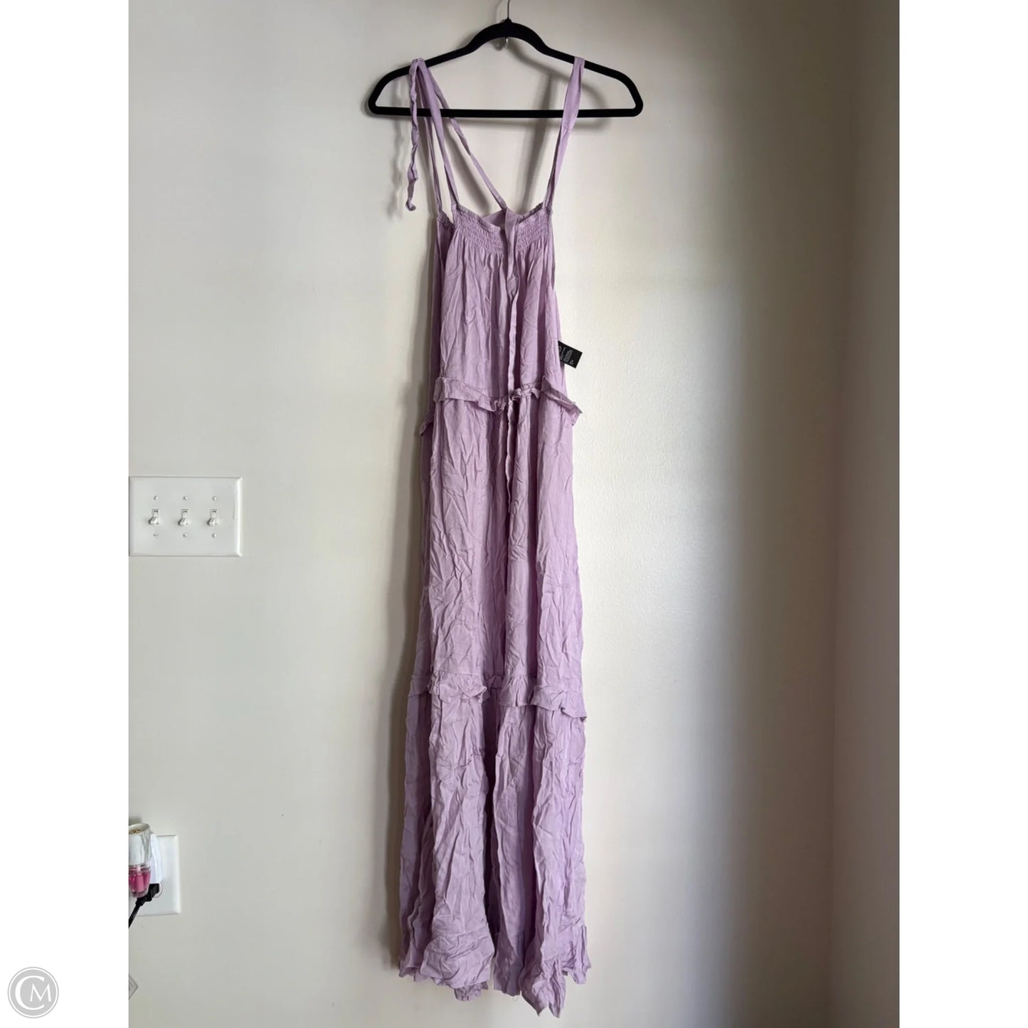 Dress Casual Midi By r. vicimos In Purple, Size: Xl