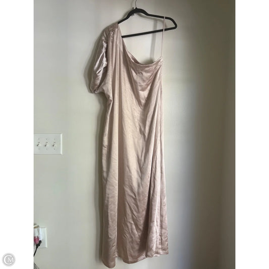 Dress Casual Midi By Porridge In Cream, Size: Xl