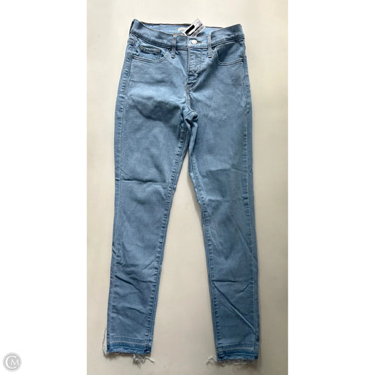Jeans Skinny By Levis In Blue, Size: 6