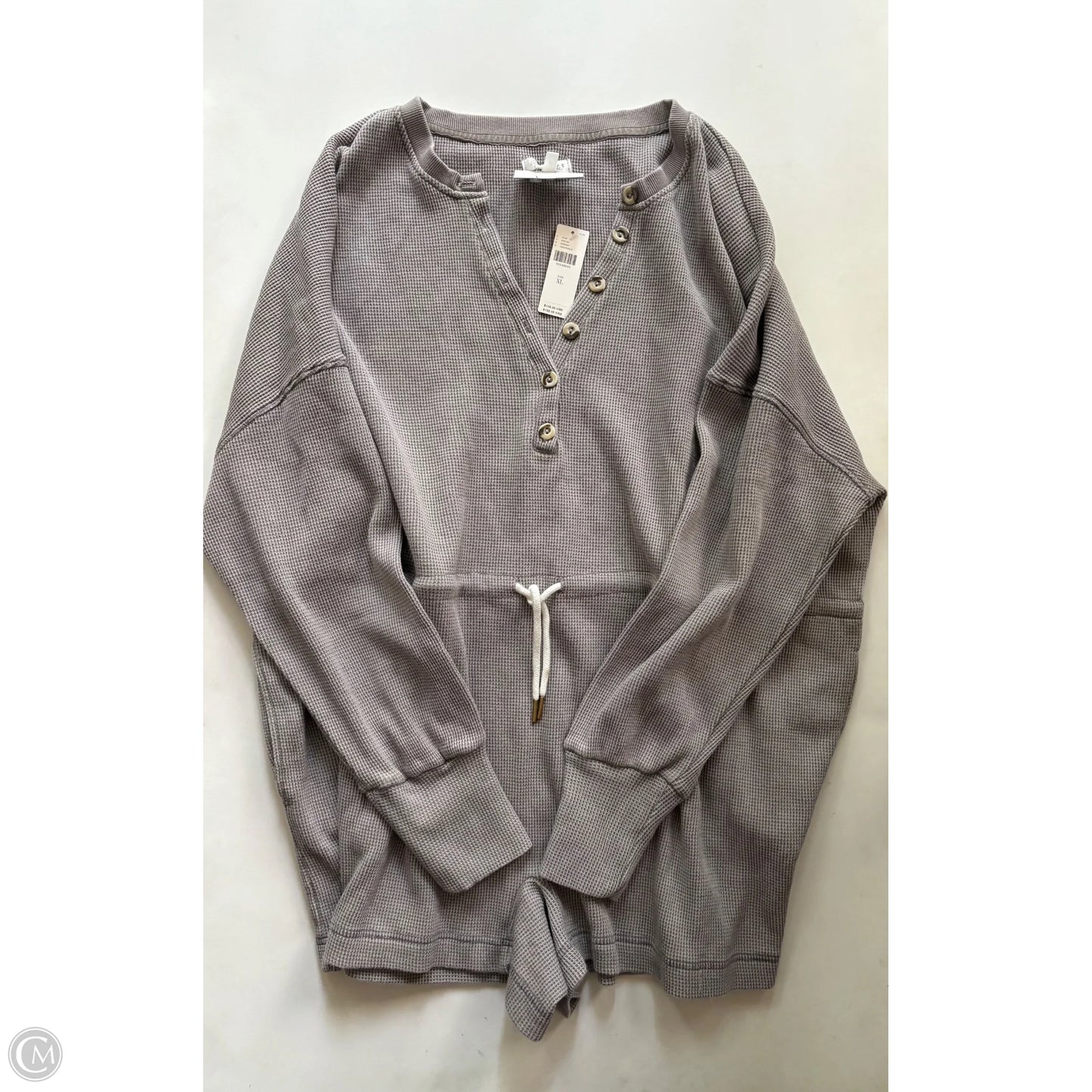 Romper By Anthropologie In Grey, Size: XL