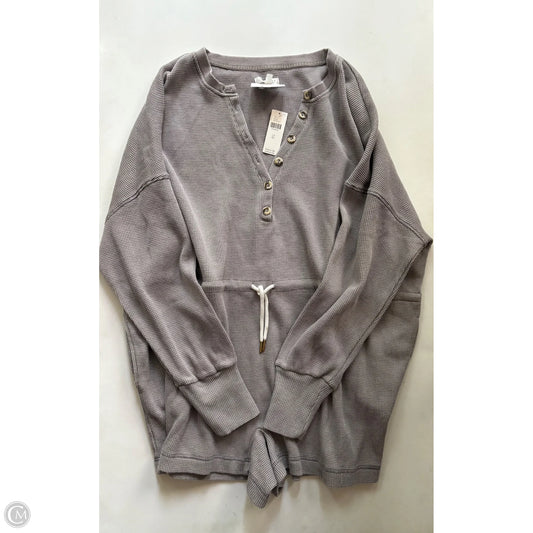 Romper By Anthropologie In Grey, Size: XL
