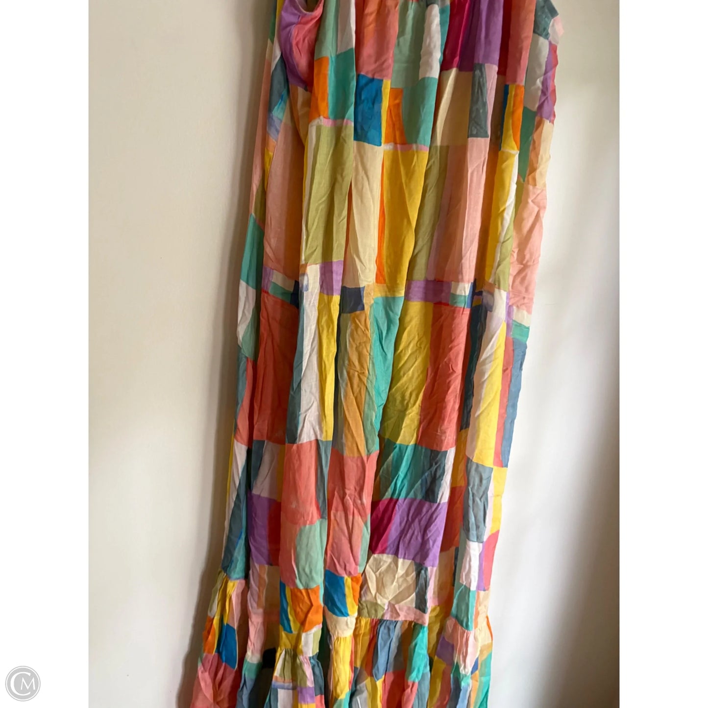 Dress Casual Midi By Anthropologie In Multi-colored, Size: 1x