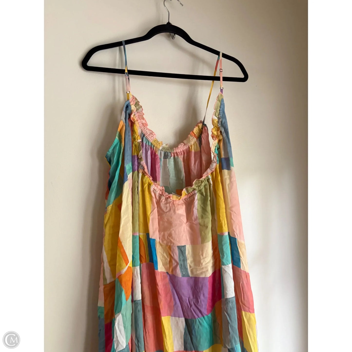 Dress Casual Midi By Anthropologie In Multi-colored, Size: 1x