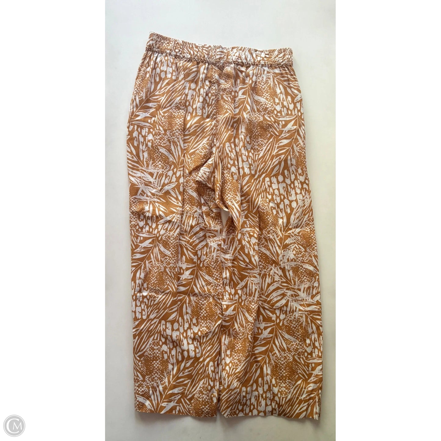 Pants Linen By Christian Siriano In Orange, Size: M