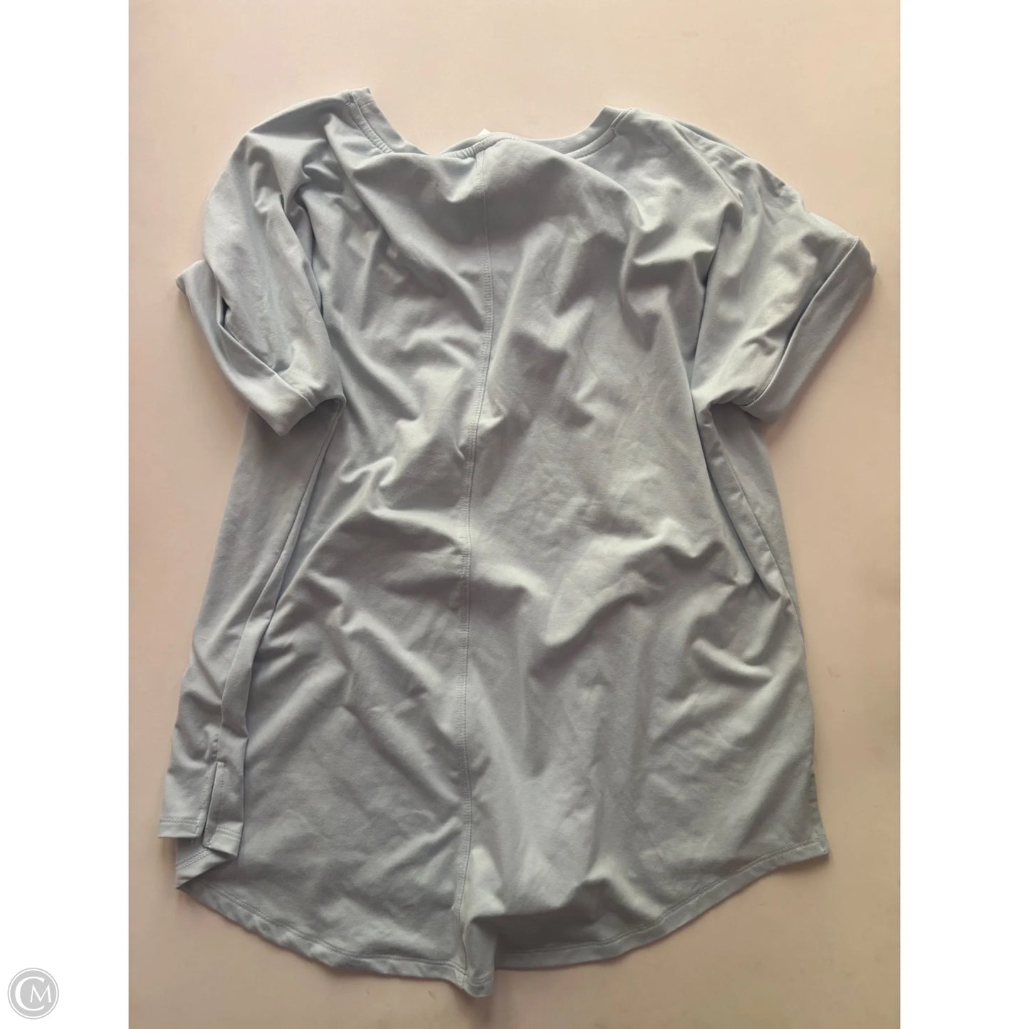 Blouse Short Sleeve By Wonderly In Blue, Size: M