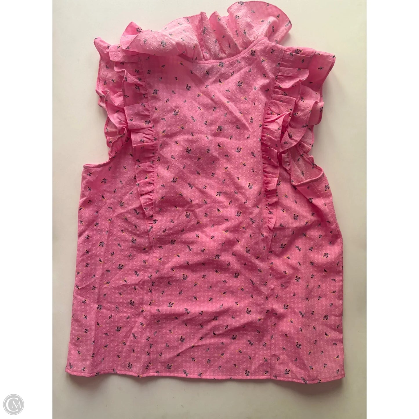 Blouse Sleeveless By Loft In Pink, Size: M