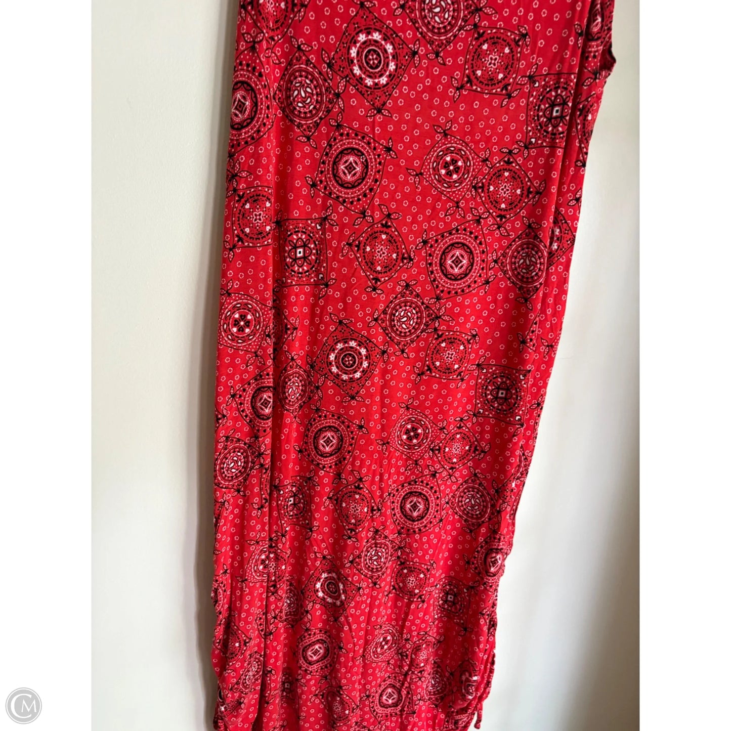Dress Casual Midi By Lane Bryant In Red, Size: 18