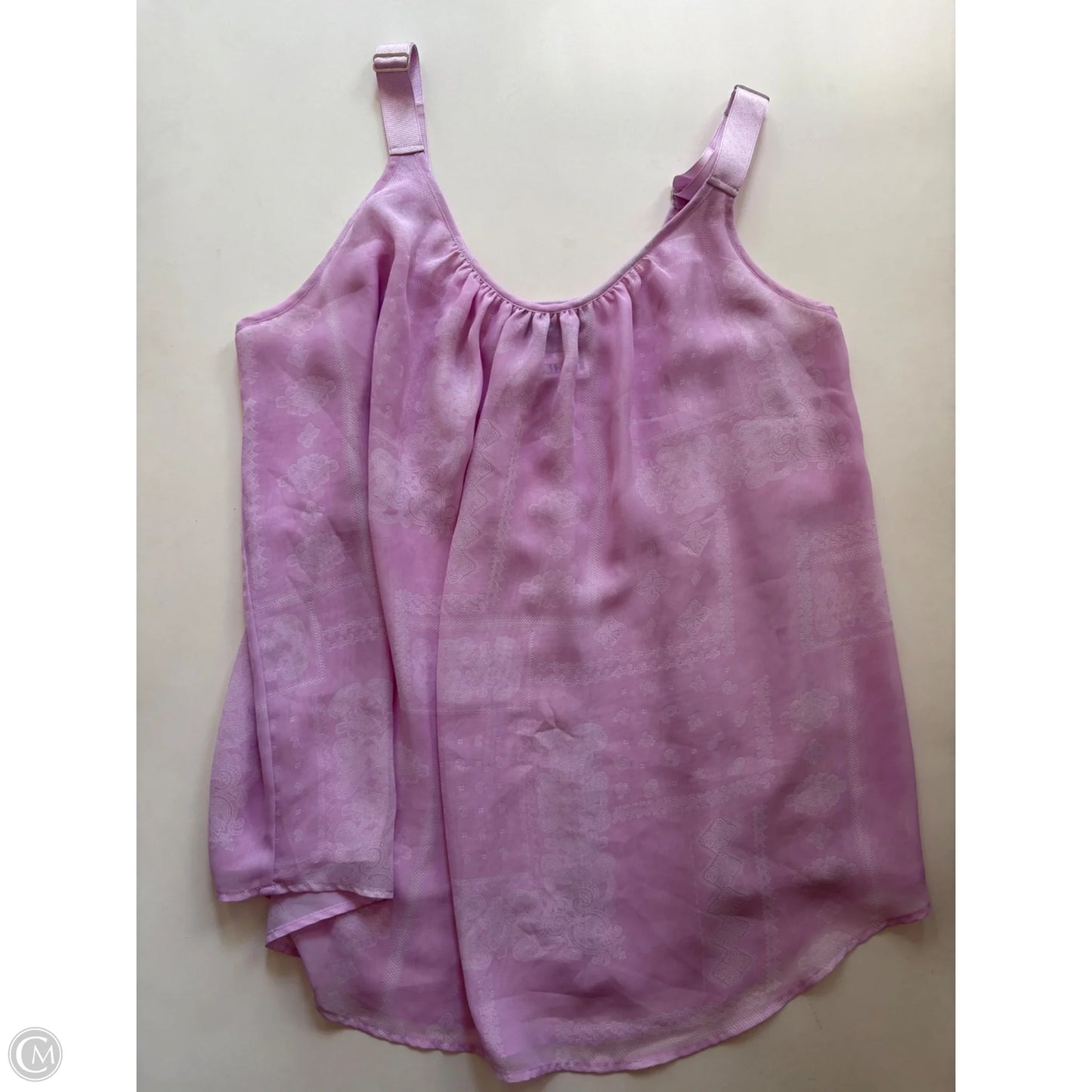 Blouse Sleeveless By Lane Bryant In Purple, Size: 18