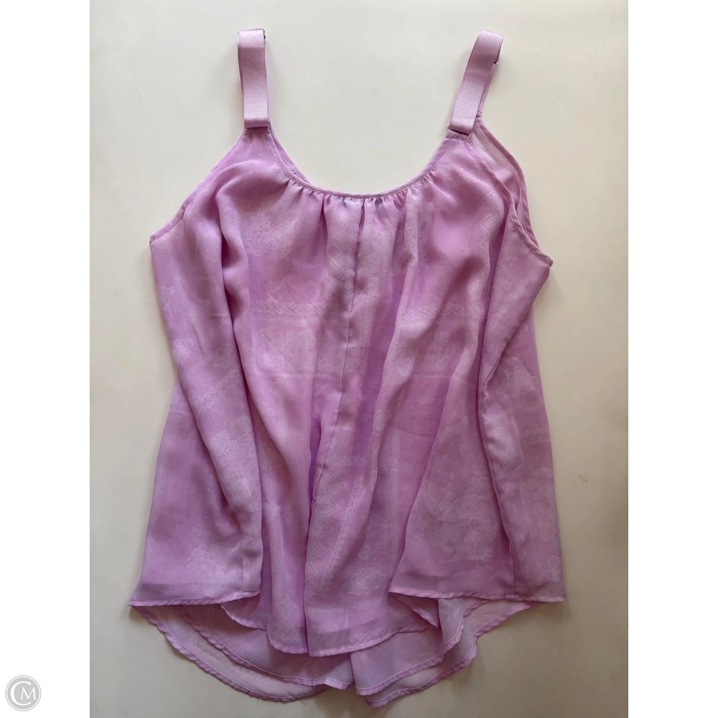 Blouse Sleeveless By Lane Bryant In Purple, Size: 18