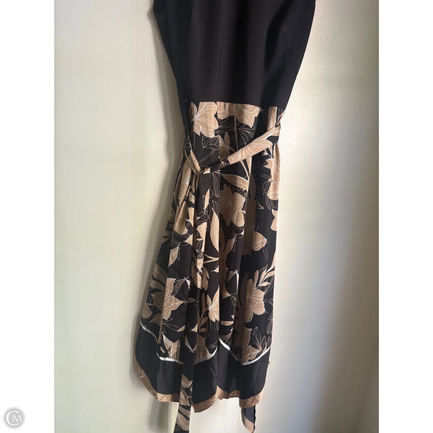 Dress Casual Midi By White House Black Market In Black, Size: 10