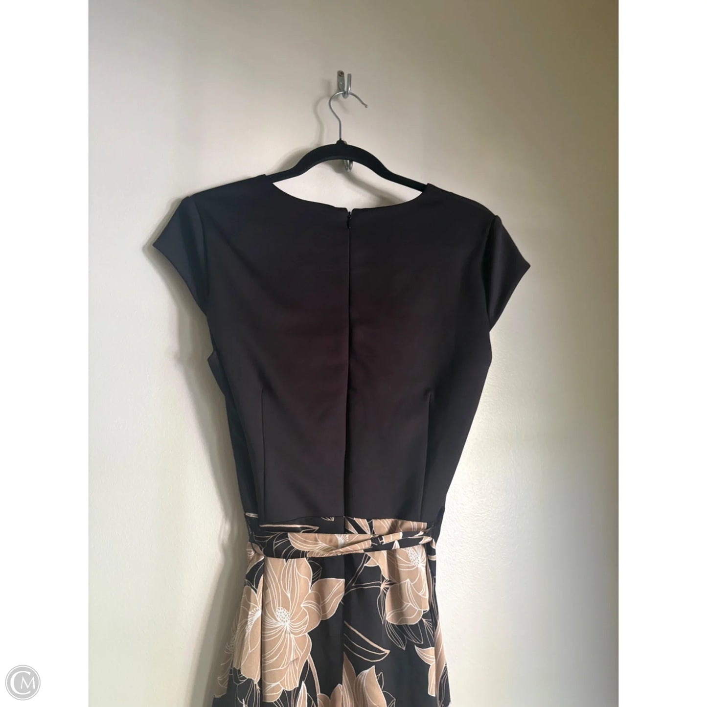 Dress Casual Midi By White House Black Market In Black, Size: 10
