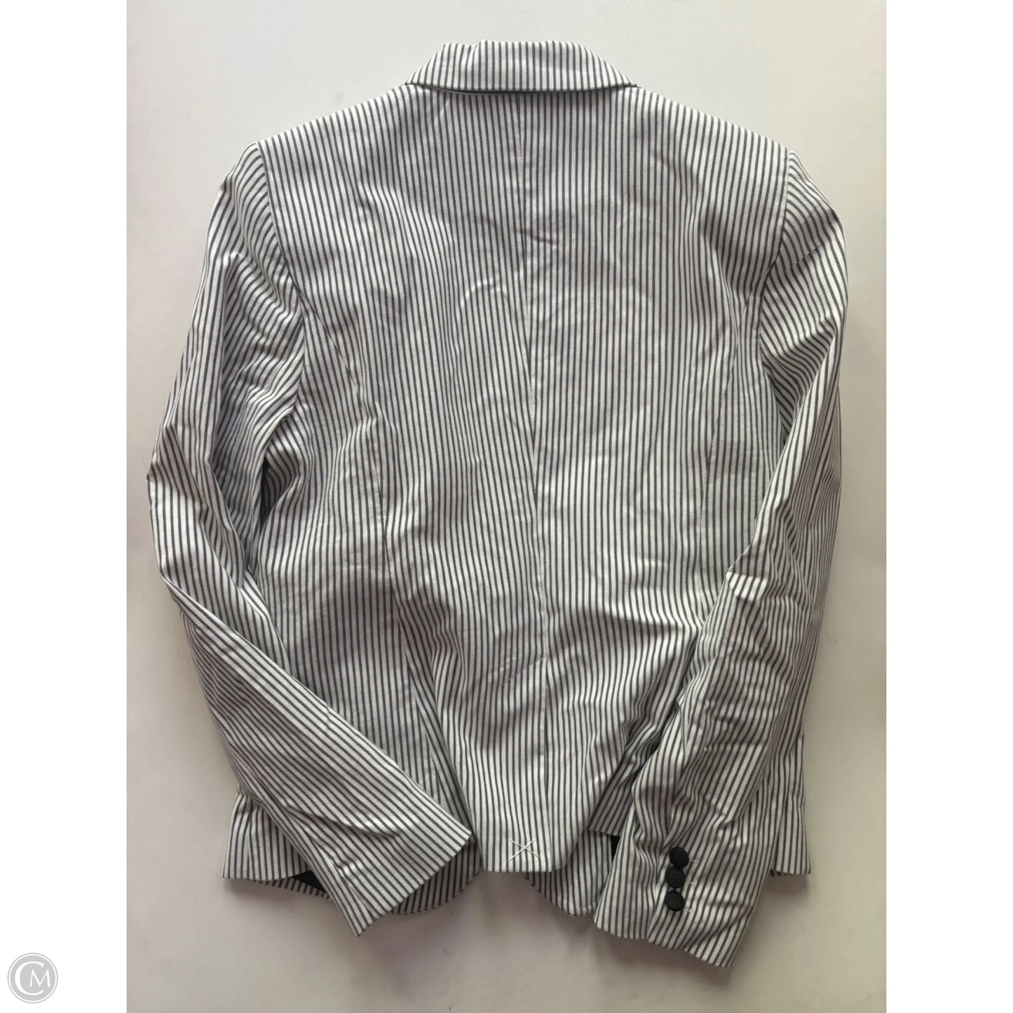 Blazer By Lila Rose In Striped Pattern, Size: M