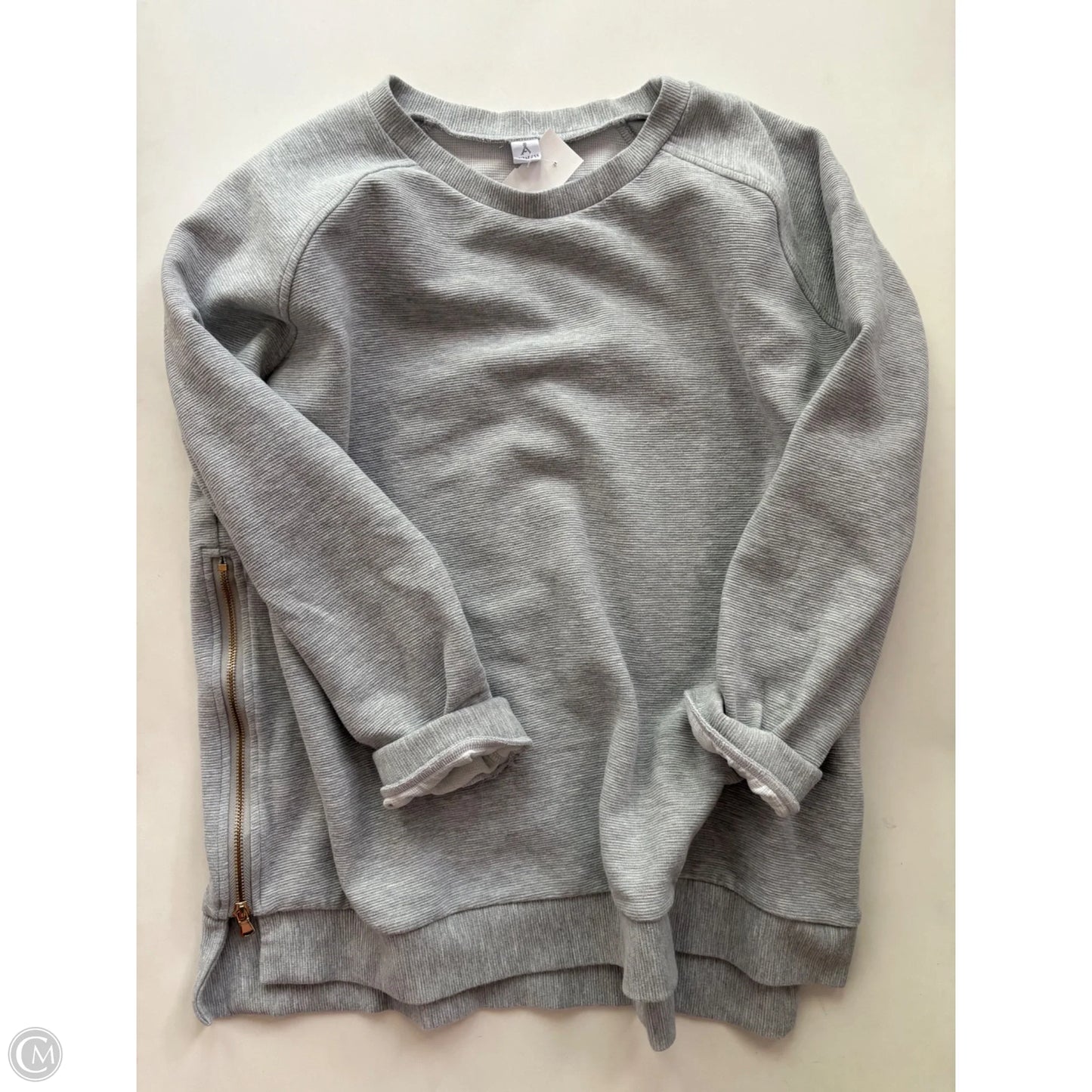Sweater By anrabess In Grey, Size: Xl