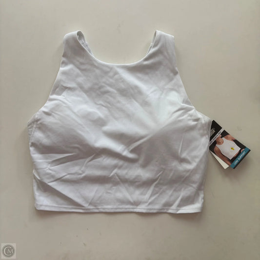 Athletic Tank Top By Avia In White, Size: M