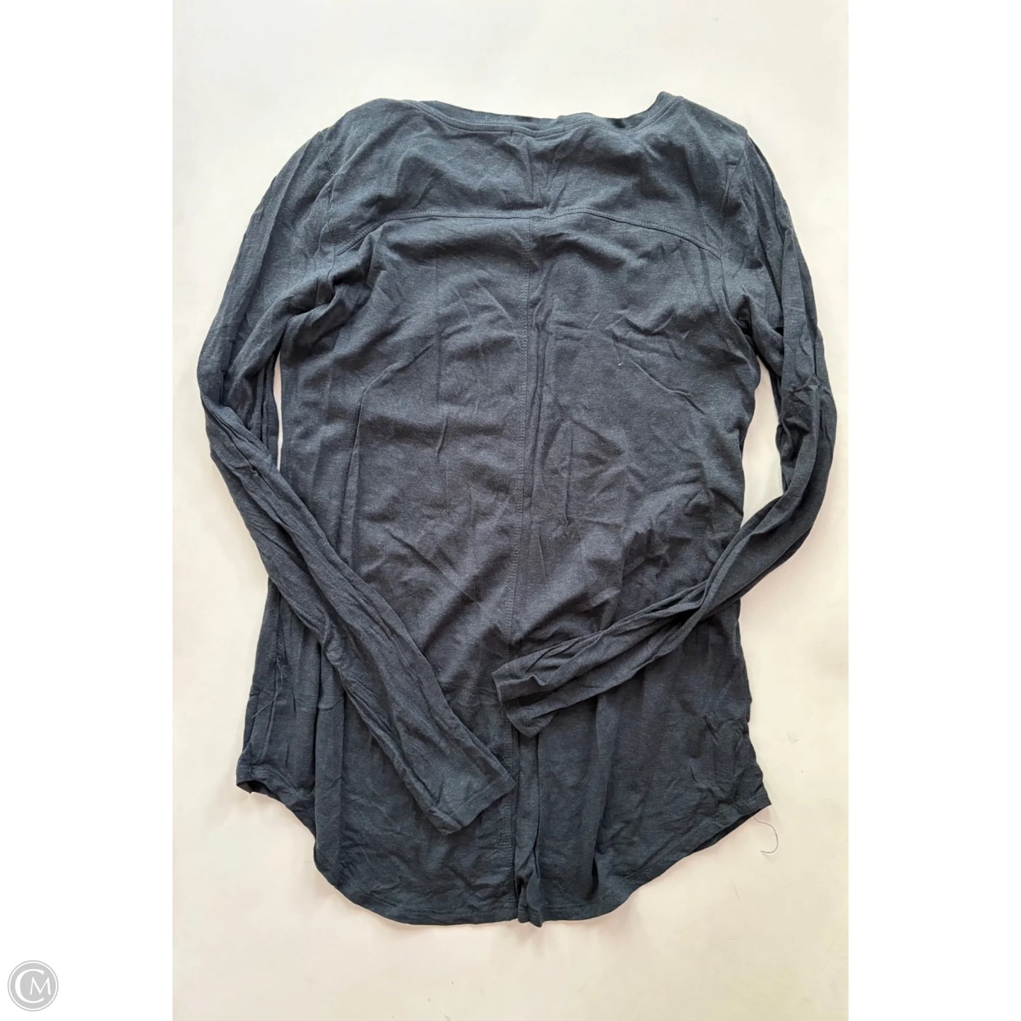 Athletic Top Long Sleeve Crewneck By Prana In Blue, Size: S