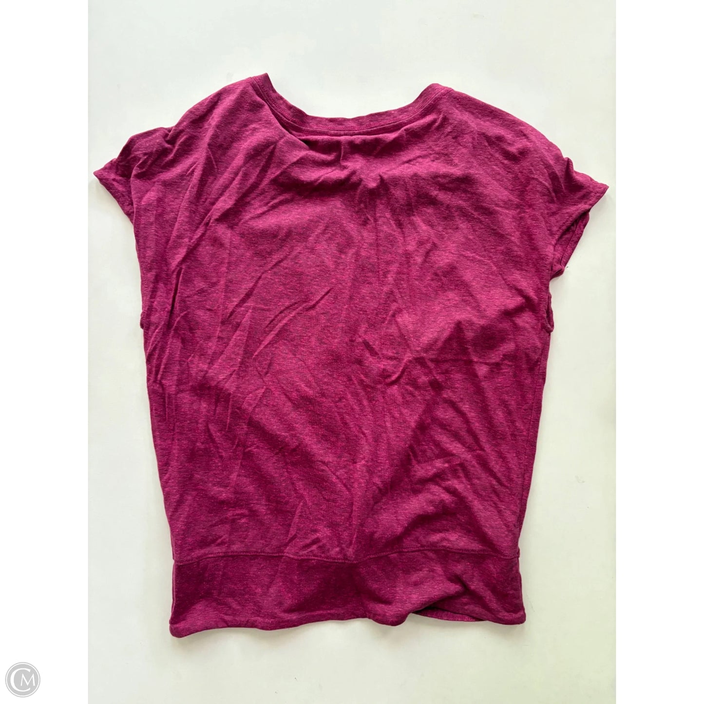Athletic Top Short Sleeve By Prana In Pink, Size: S